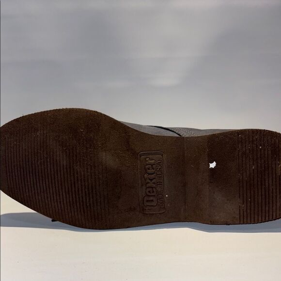 Dexter blue  and Brown Oxfords with Suede Texture - Picture 8 of 9